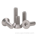 High Quality Titanium Countersunk Head Bolts for Vehicles